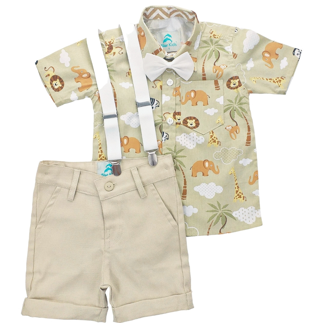 roupa safari infantil masculino